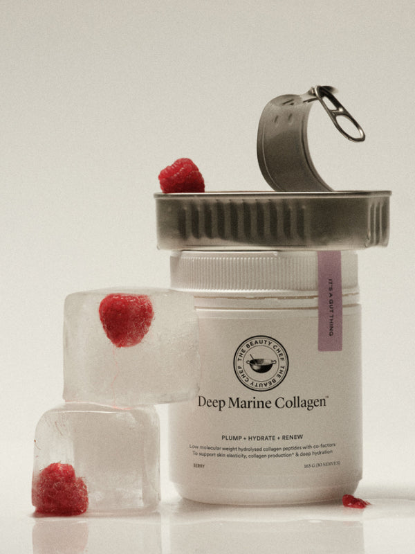 The Beauty Chef Deep Marine Collagen Berry campaign photo