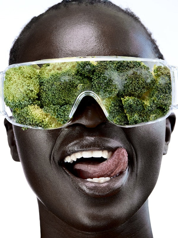 The Beauty Chef Daily Supergreens Apple campaign photograph