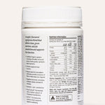 Back label of The Beauty Chef Daily Supergreens Apple