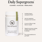 Key benefits panel for The Beauty Chef Daily Supergreens