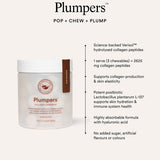 Key benefits panel for The Beauty Chef Plumpers Chocolate