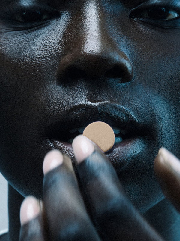 The Beauty Chef Plumpers Chocolate campaign photograph