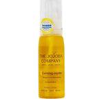 The Jojoba Company Australian Calming Jojoba Oil for Face & Body 100ml features Bisabolol & Chamomile, a gentle yellow pump for sensitive skin, and the Eczema Association seal on the cap. Made in Australia.