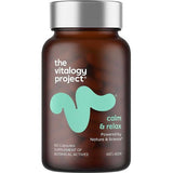 The Vitalogy Project Calm and Relax 60 capsules front product image