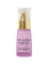 The Jojoba Company Neck & Decolletage Lifting Concentrate in a lilac bottle with black lettering, a gold pump and a clear cap.