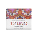 Tsuno Natural Bamboo Panty Liners Ultra Thin 20pk feature colorful designs and are made from biodegradable bamboo fibre. Each box sold helps support girls’ education.