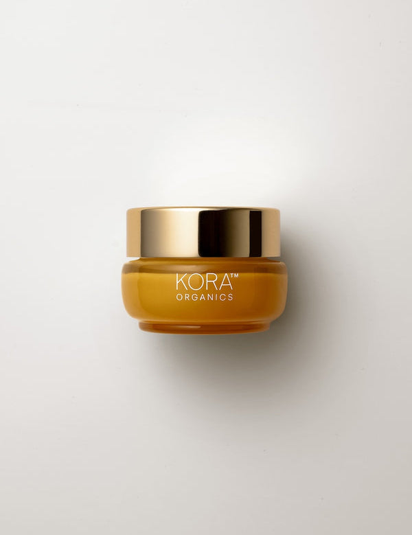 KORA Organics Turmeric Glow Moisturiser mini jar 15ml