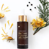 Vanessa Megan Blue Tansy and Cypress Soothing Serum with fresh botanicals