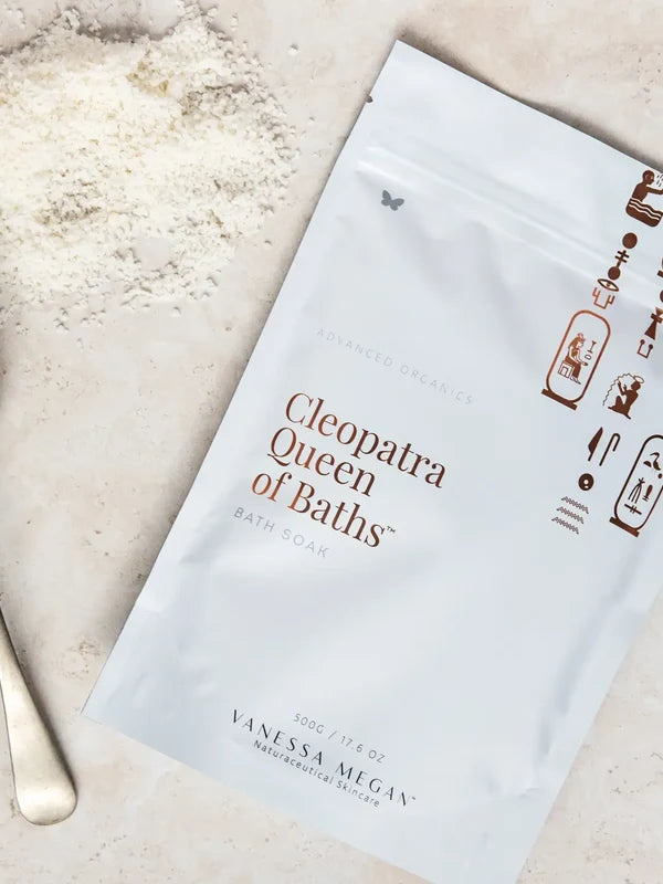 Vanessa Megan Cleopatra Queen of Baths Bath Soak with soak powder