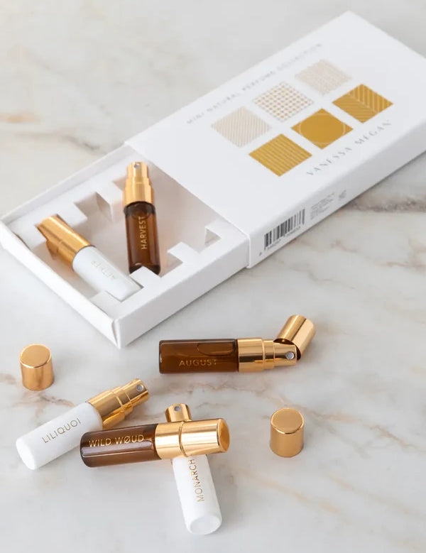 Vanessa Megan Mini Natural Perfume Collection open box