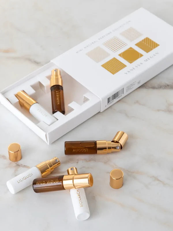 Vanessa Megan Mini Natural Perfume Collection open box