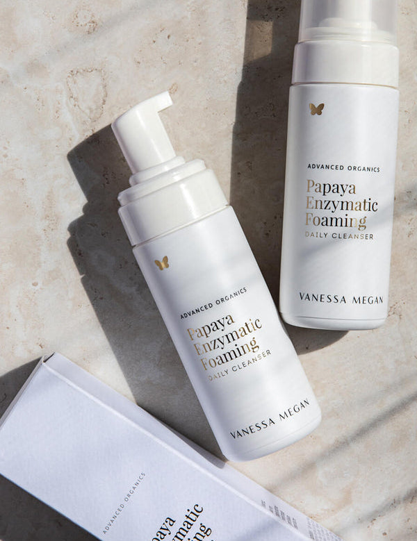 Vanessa Megan Papaya Enzymatic Foaming Daily Cleanser lifestyle photo