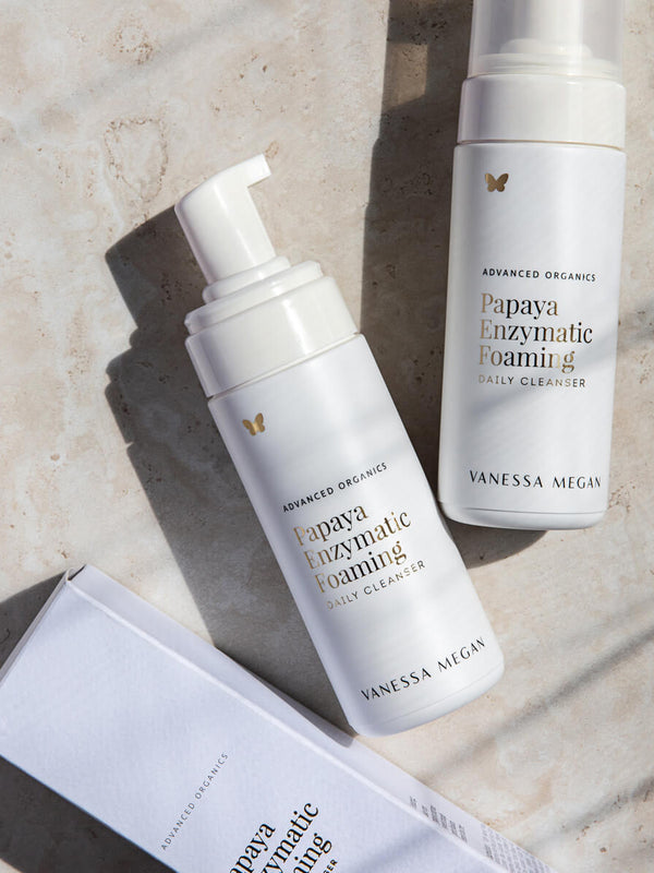 Vanessa Megan Papaya Enzymatic Foaming Daily Cleanser lifestyle photo