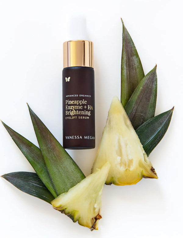 Vanessa Megan Pineapple Enzyme Brightening Eyelift Serum with fresh pineapple