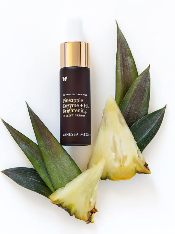 Vanessa Megan Pineapple Enzyme Brightening Eyelift Serum with fresh pineapple