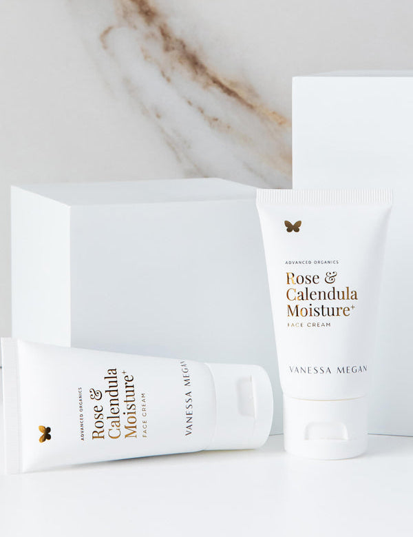 Vanessa Megan Rose and Calendula Moisture Face Cream with its box