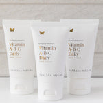 Vanessa Megan Vitamin A B C Daily Face Cream tubes lifestyle photo