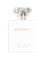 A white vegan Vanessa Megan Monarch 100% Natural Perfume bottle with a clear faceted cap. The gold-lettered label reads MONARCH, with VANESSA MEGAN and 50ml e 1.7FL OZ below, a mood-enhancing scent for everyday elegance.