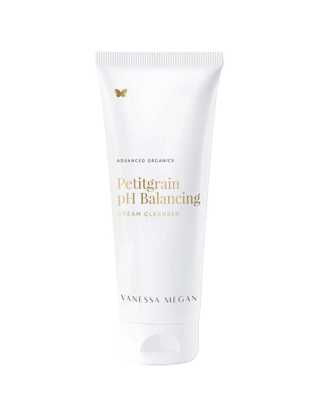 Vanessa Megan Petitgrain pH Balancing Cream Cleanser on a white background