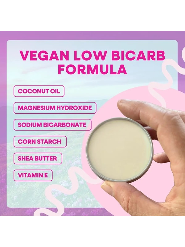 No Pong Vegan Low Bicarb formula information