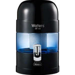 Waters Co BIO 500 MAX black 7 litre benchtop water filter on a white background