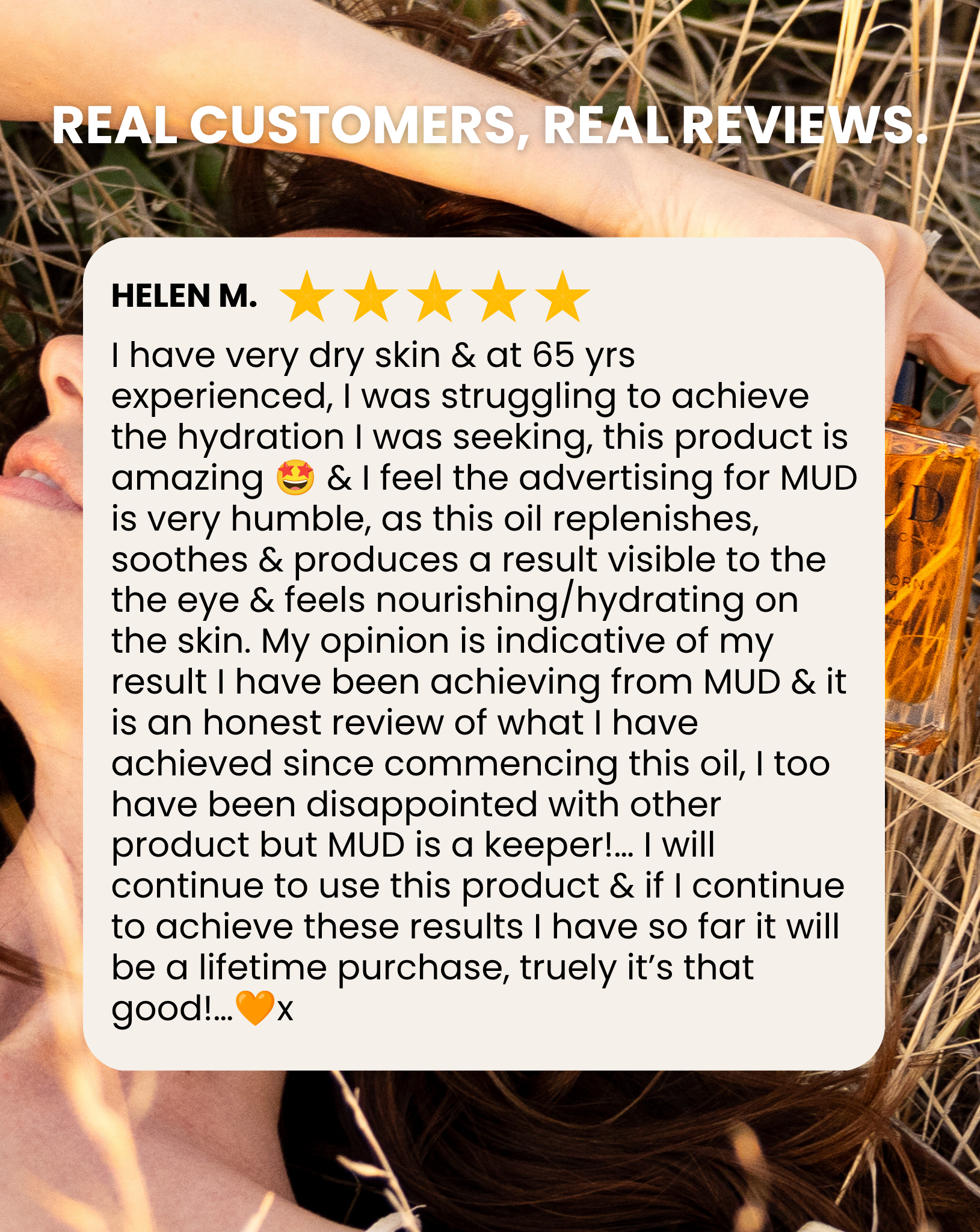 Mud Organics Sea Buckthorn Serum real customer review