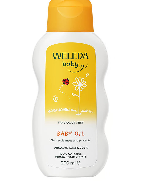 Weleda Calendula Baby Oil Fragrance Free 200ml