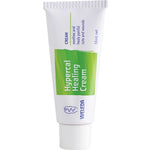 Weleda Hypercal Healing Cream 36ml comes in a white tube with a green label and white cap. Ideal for natural first aid, it soothes and relieves painful cuts and wounds, as noted on the label.