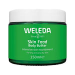 Weleda Skin Food Body Butter 150g closed green jar on a white background