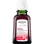 Weleda Ratanhia Mouthwash Concentrate 50ml, herbal mint flavour