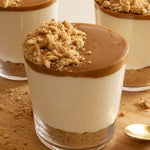 Cheesecake pots made with Nutra Naturals Organic Whey Protein Vanilla