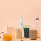 Nutra Naturals Whiz Stick with drinks