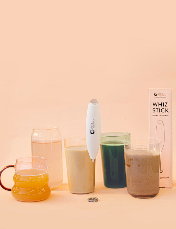 Nutra Naturals Whiz Stick with drinks