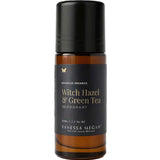 Vanessa Megan natural roll-on deodorant in Witch Hazel & Green Tea scent, aluminum-free formula in glass bottle, 50ml