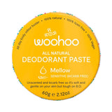 WooHoo Deodorant Paste Tin Mellow Sensitive Bicarb Free