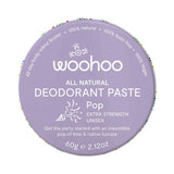 WooHoo Deodorant Paste Tin Pop Extra Strength