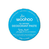 WooHoo Deodorant Paste Tin Surf Regular Strength