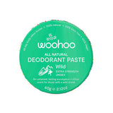 WooHoo Deodorant Paste Tin Wild Extra Strength