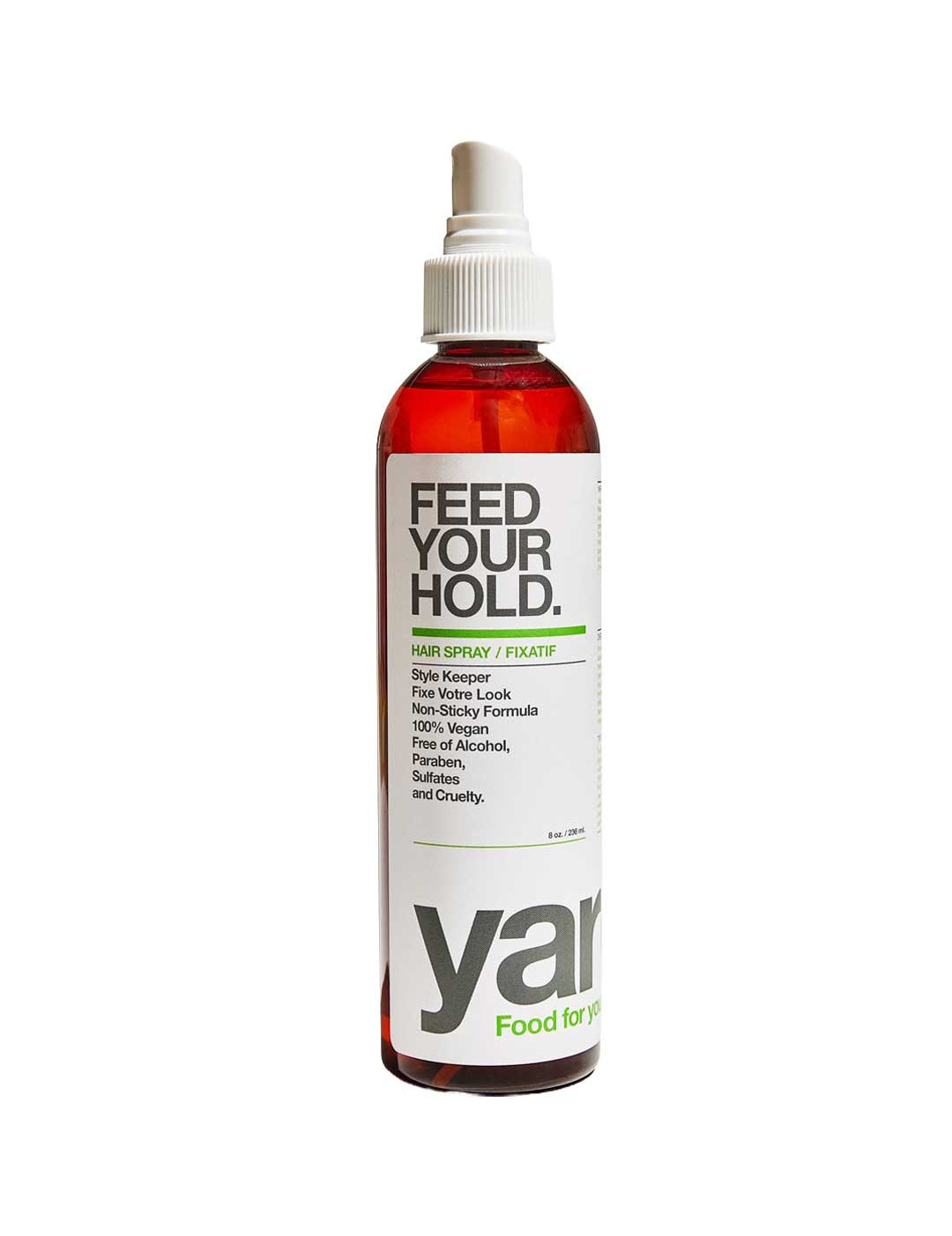 Yarok Feed Your Hold Hairspray 236ml, natural hair care