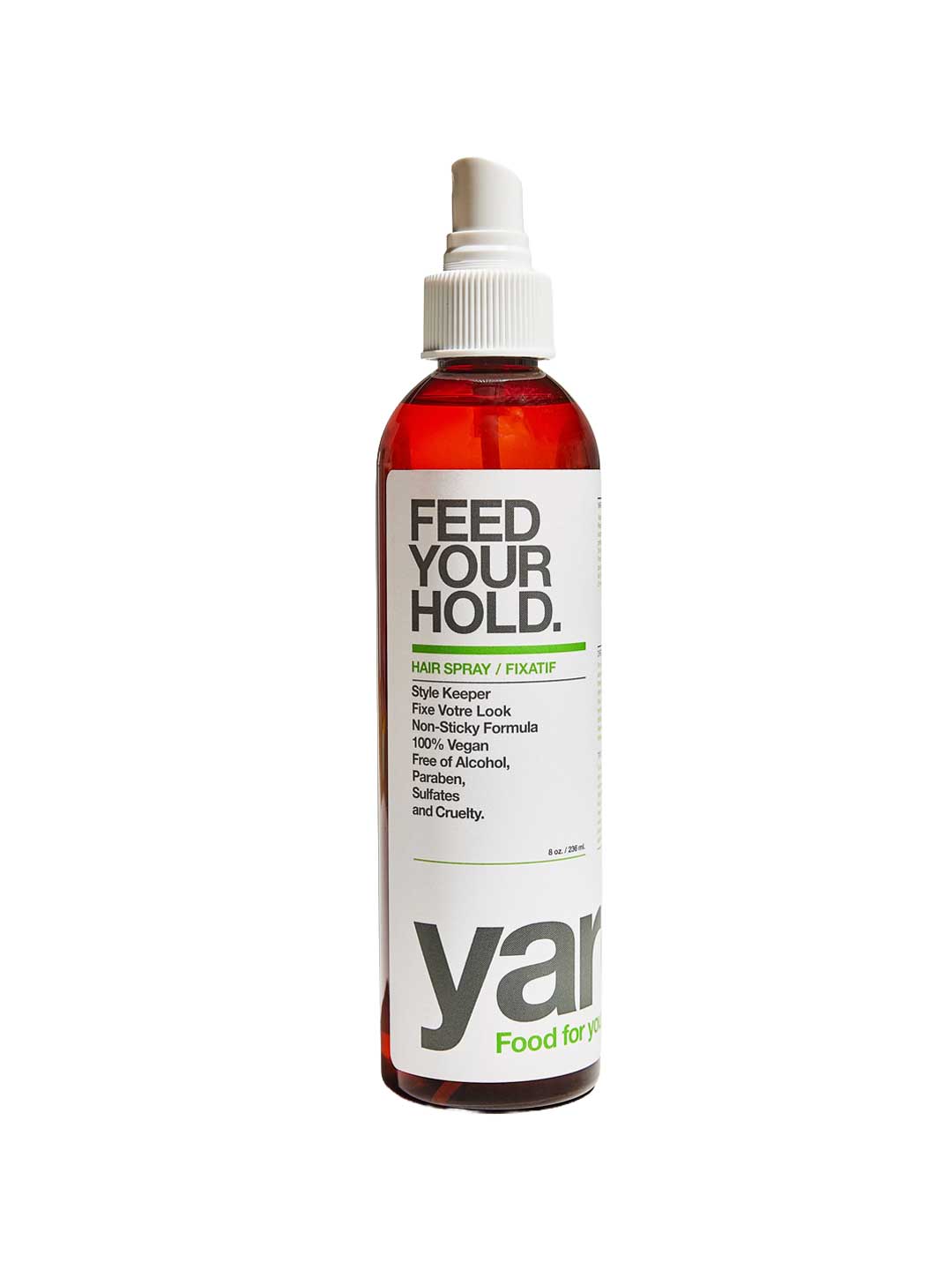 Yarok Feed Your Hold Hairspray 236ml, natural hair care