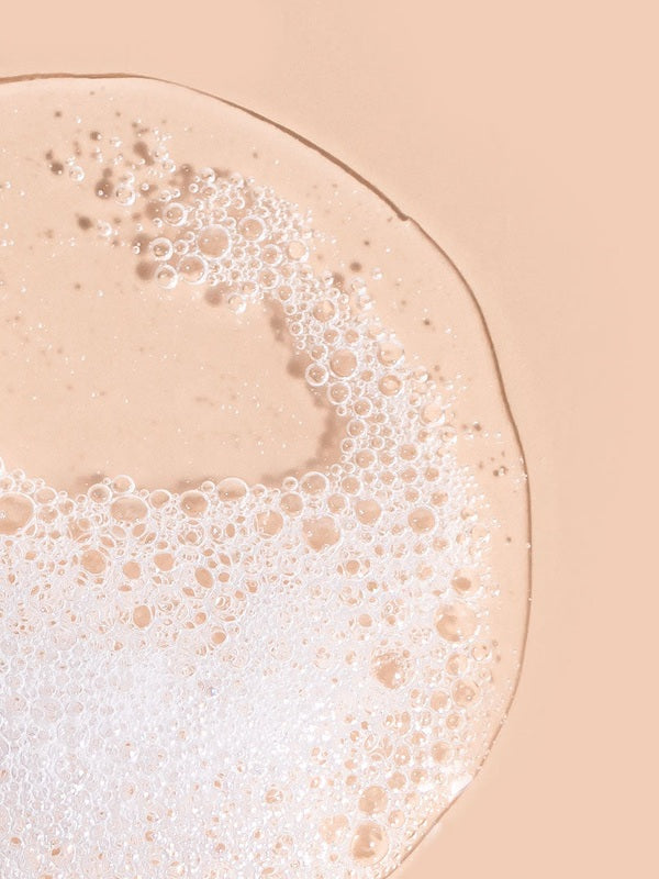 A bit Hippy Face and Body Cleanser bubbly formula texture