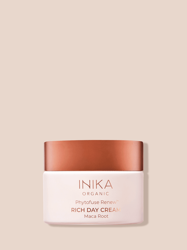 INIKA Organic Phytofuse Renew Rich Day Cream jar product photo