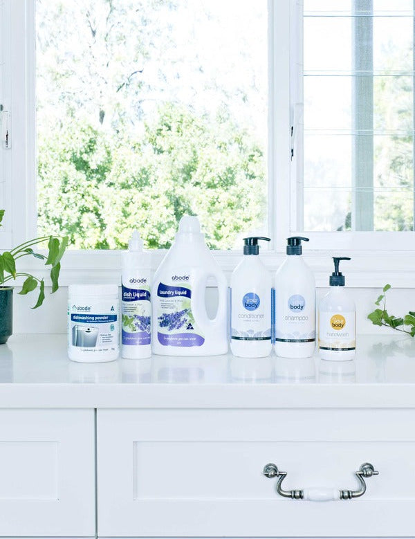 Abode Laundry Soaker - High Performance in an official Abode lifestyle setting