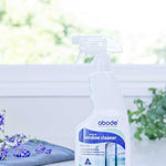 Abode Natural Window Cleaner in an official Abode lifestyle setting