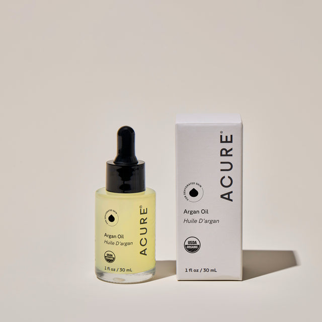 ACURE Argan Oil displayed with its product packaging