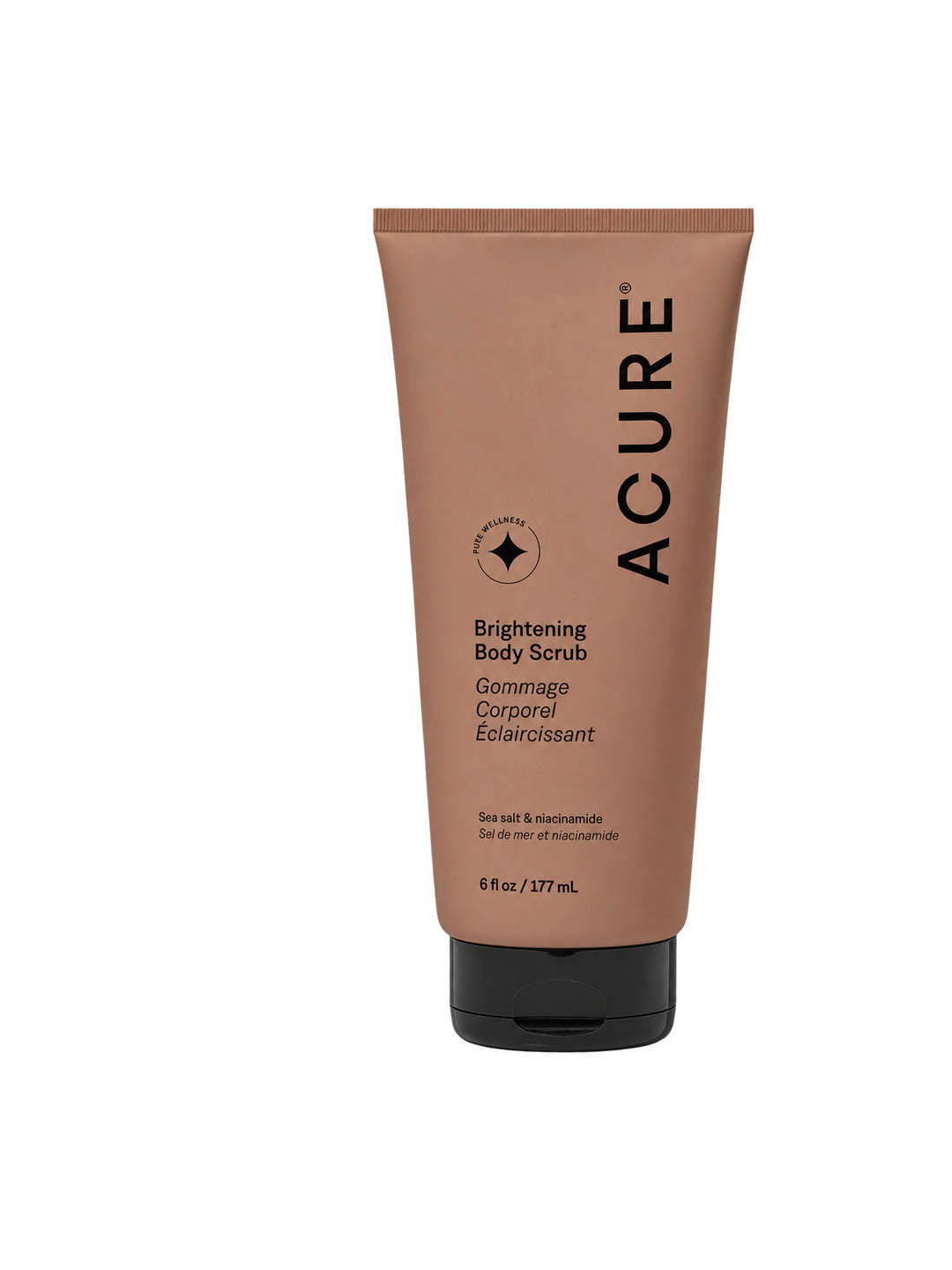 Acure Brightening Body Scrub 177ml front