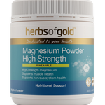 Herbs of Gold Magnesium Powder High Strength 300g tub, pineapple flavour