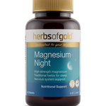 Herbs of Gold Magnesium Night 60 tablets bottle