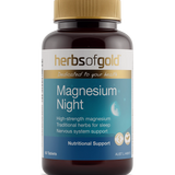 Herbs of Gold Magnesium Night 60 tablets bottle