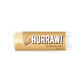 Overhead view of Hurraw! Organic Lip Balm - Almond 4.8g